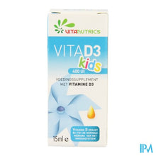 Load image into Gallery viewer, Vitad3 400ui Kids Vitanutrics Gutt 15ml
