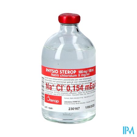 Physio Sterop Inj 1x100ml