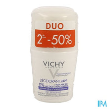 Afbeelding in Gallery-weergave laden, Vichy Deo React. H Z/alu Zout Roller 24u Duo2x50ml
