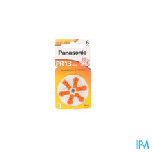 Load image into Gallery viewer, Panasonic Batterij Oorapparaat Pr 13h 6
