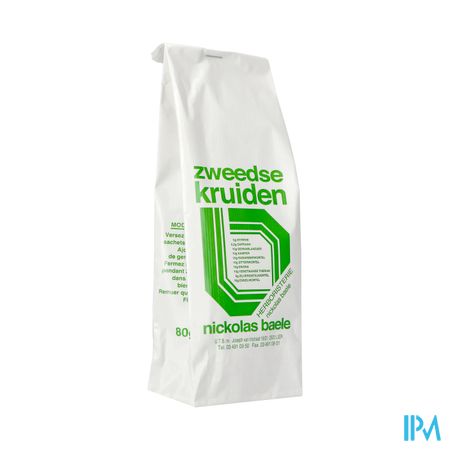 Nicolas Baele Zweedse Kruiden 80g