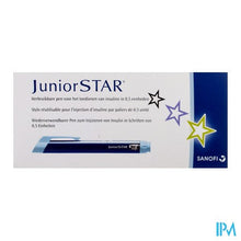 Afbeelding in Gallery-weergave laden, Junior Star Blauw Injectiepen
