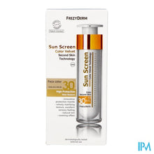 Afbeelding in Gallery-weergave laden, Frezyderm Sunscreen Velvet Color Face Spf30 50ml
