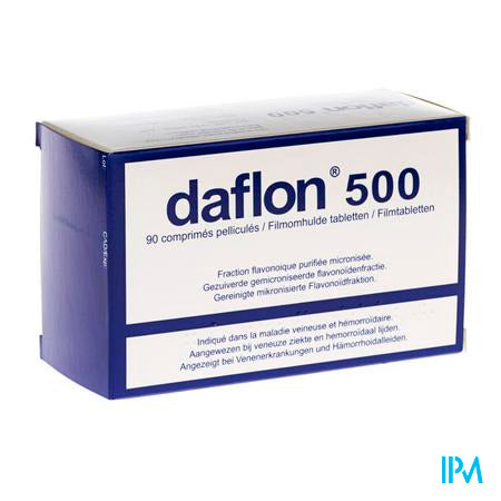 Daflon Impexeco Comp 90x500mg Pip