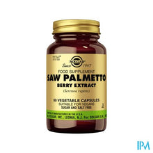 Afbeelding in Gallery-weergave laden, Saw Palmetto Berry Extract (zaagpalm) V-caps 60
