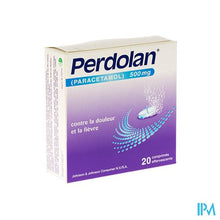 Afbeelding in Gallery-weergave laden, Perdolan 500mg Comp Eff 20x500mg
