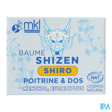 Afbeelding in Gallery-weergave laden, Mkl Balsem Shizen Shiro Borst&rug Pot 15ml
