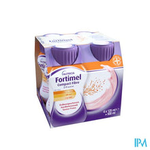 Charger l'image dans la galerie, Fortimel Compact Fiber 2.4kcal Aardbei 4x125ml
