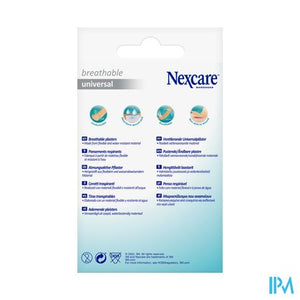 Nexcare 3m Breathable Univer. Strips 40 N0340as