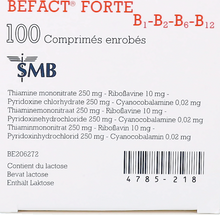 Afbeelding in Gallery-weergave laden, Befact Forte B1-b2-b6-b12 Omhulde Tabl 100
