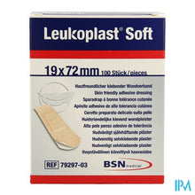 Load image into Gallery viewer, Leukoplast Soft 19x72mm 100
