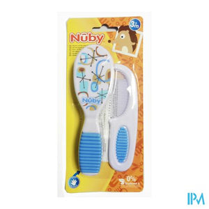 Nuby Kam & Borstel Set - 3m+