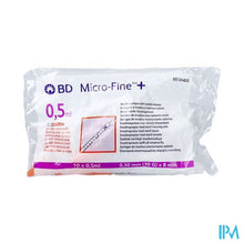 Charger l'image dans la galerie, Microfine Ins.spuit 0,5ml 30g 8mm 10 324825
