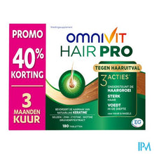 Afbeelding in Gallery-weergave laden, Omnivit Hair Pro Tabl 180 Promo -40%
