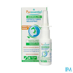Puressentiel Ademhal.sinus Expr.neusspray Bio 15ml