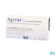 Agyrax 25mg Comp 50