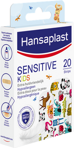 Hansaplast Pleisters Kids Sensitive Strips 20