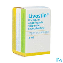 Load image into Gallery viewer, Livostin Pi Pharma 0,5mg/ml Susp Oogdrupp. 4ml Pip
