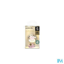 Afbeelding in Gallery-weergave laden, Suavinex Gold Soother Chain Pink
