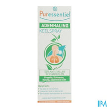 Load image into Gallery viewer, Puressentiel Ademhaling Keelspray 15ml
