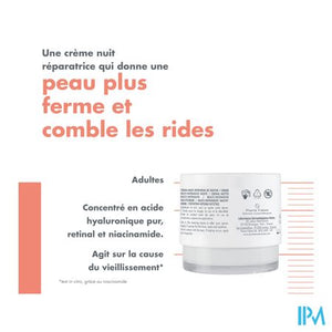 Avene Hyaluron Activ B3 Multi-intens. Nachtcr 40ml