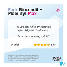 Afbeelding in Gallery-weergave laden, Biocondil+mobilityl Max Pack Tabl 180 Tabl 90 Nf
