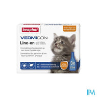 Beaphar Vermicon Line-on Kitten 3x0,75ml