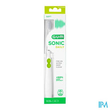 Load image into Gallery viewer, Gum Sonic Daily Batterij Tandenborstel Wit
