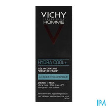 Afbeelding in Gallery-weergave laden, Vichy Homme Hydra Cool+ Gel 50ml
