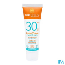 Load image into Gallery viewer, Biosolis Creme Visage Ip30 50ml
