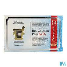 Load image into Gallery viewer, Bio-Calcium Plus K+D3 60 Tabl
