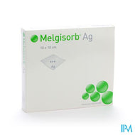 Melgisorb Ag Kp Ster 10x10cm 10 256100