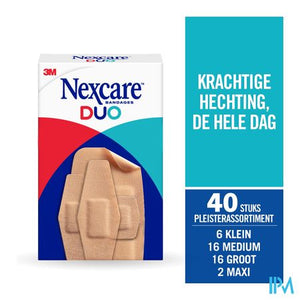 Nexcare 3m Duo Pleister Assorti 40