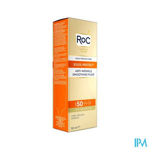 Roc Sol Protect A/wrinkle Smooth.fluid Ip50 Tb50ml