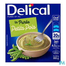 Load image into Gallery viewer, Delical Puree Hphc Doperwten 4x200g
