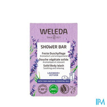 Load image into Gallery viewer, Weleda Shower Bar Lavendel + Vetiver 75g
