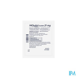 Niquitin Clear Patches 21 X 21mg