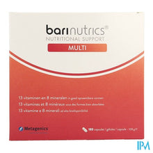 Load image into Gallery viewer, Barinutrics Multi Caps 180 Nf
