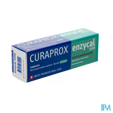 Curaprox Enzycal 1450 Zahnpasta Tube 75ml