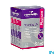 Charger l'image dans la galerie, Mannavital Vitamine B12 Platinum V-tabl 60 Nf
