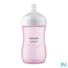Afbeelding in Gallery-weergave laden, Philips Avent Natural 3.0 Zuigfles Roze 260ml

