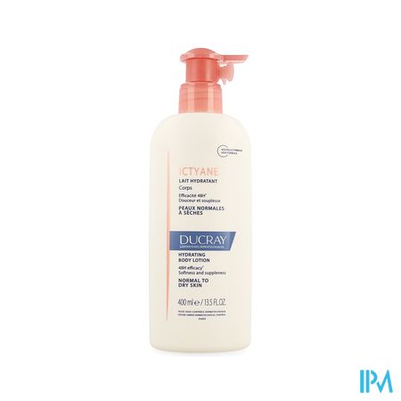 Ducray Ictyane Melk Hydra Lichaam Fl.pompe 400ml