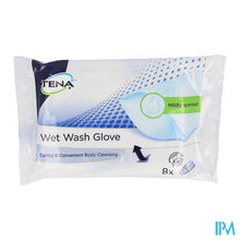 Charger l'image dans la galerie, Tena Wet Wash Gloves Mildly Scented 8 1116
