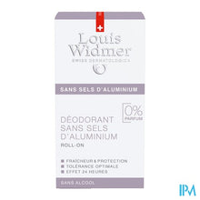 Load image into Gallery viewer, Widmer Deo Zonder Alu N/parf Roll-on 50ml
