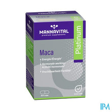 Afbeelding in Gallery-weergave laden, Mannavital Maca Platinum V-caps 60
