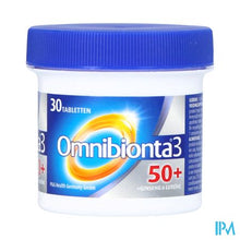 Afbeelding in Gallery-weergave laden, Omnibionta3 50+ Multivitamines Vitaliteit met Ginseng (30 tabletten)
