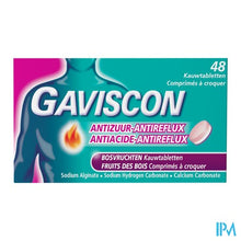 Charger l'image dans la galerie, Gaviscon A/zuur-a/reflux Bosvrucht Kauwtabl 48
