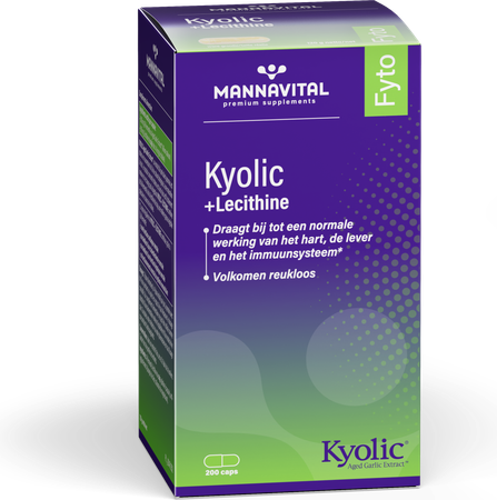 Mannavital Kyolic + Lecithin Kapseln 200