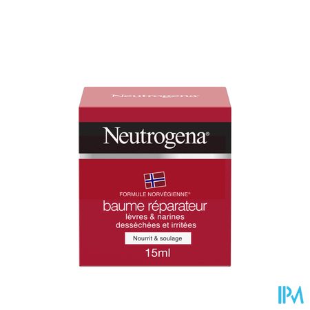 Neutrogena N/f Lip&neusvleugelbalsem Pot 15ml