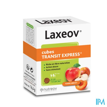 Laxeov Appel-abrikoos Palet 20x10g